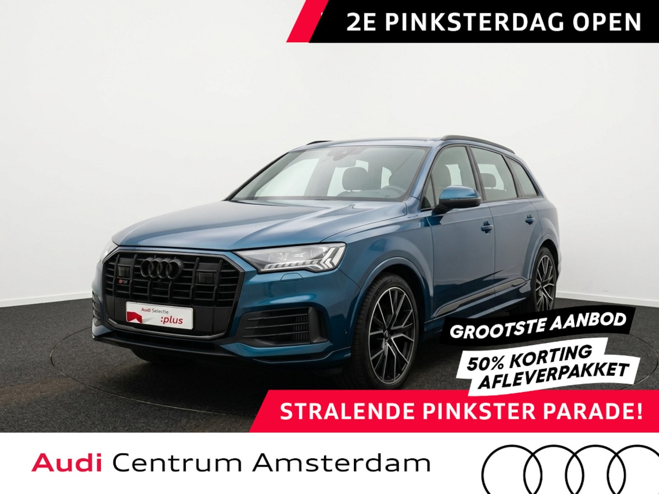 Audi Q7 - 55 TFSI e quattro Pro Line 367pk | Trekhaak | Parkeerkcamera | Elektrisch verstelbare voor - AutoWereld.nl