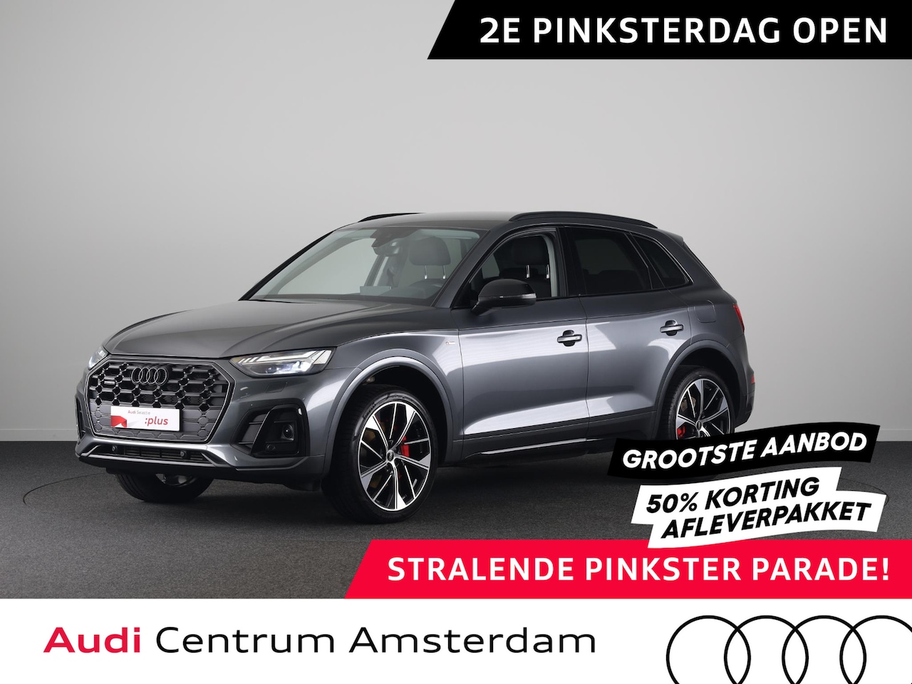 Audi Q5 - 50 TFSI e S edition Competition 299pk | Adaptieve cruise controle | Stoelverwarming | 21 i - AutoWereld.nl