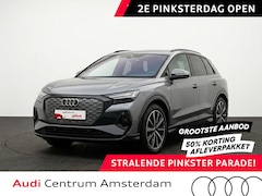 Audi Q4 e-tron - 40 Launch edition S Competition 77 kWh 204pk | SOH 96, 62% | Panoramadak | Elektrisch vers