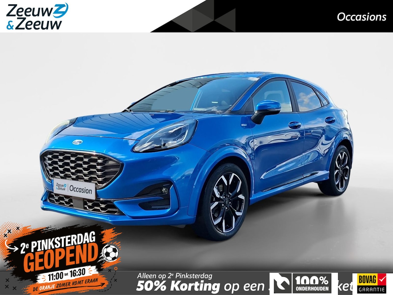 Ford Puma - 1.0 EcoBoost Hybrid ST-Line X | Dealer onderhouden | Navigatie | Parkeer sensoren | Cruise - AutoWereld.nl
