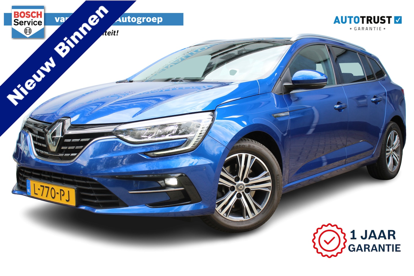 Renault Mégane Estate - 1.3 TCe Intens | Incl. 12 maanden garantie | Adaptieve cruise control | Apple carplay/Andr - AutoWereld.nl
