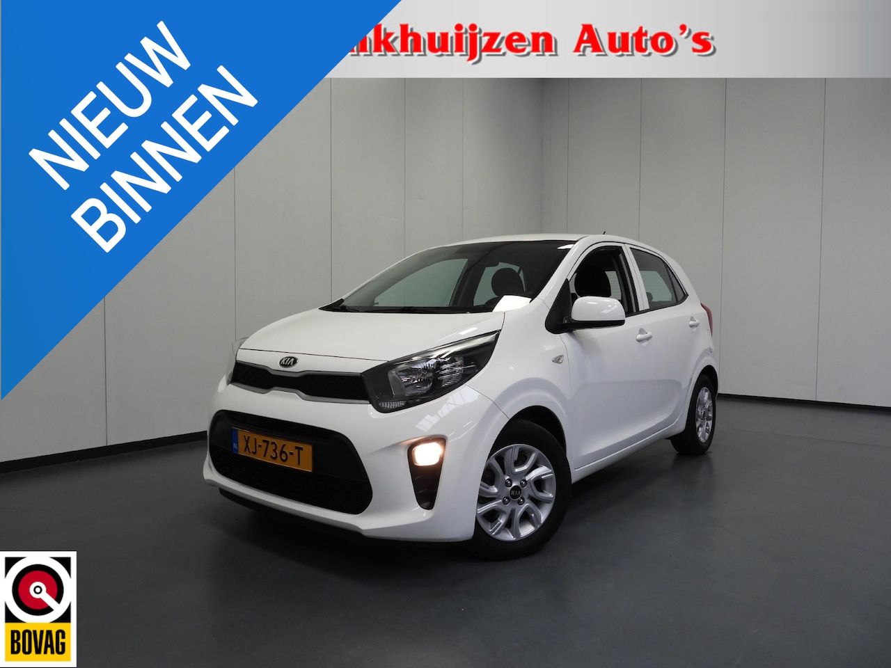 Kia Picanto - 1.0 CVVT EconomyPlusLine AIRCO/BLUETOOTH/LMV! - AutoWereld.nl