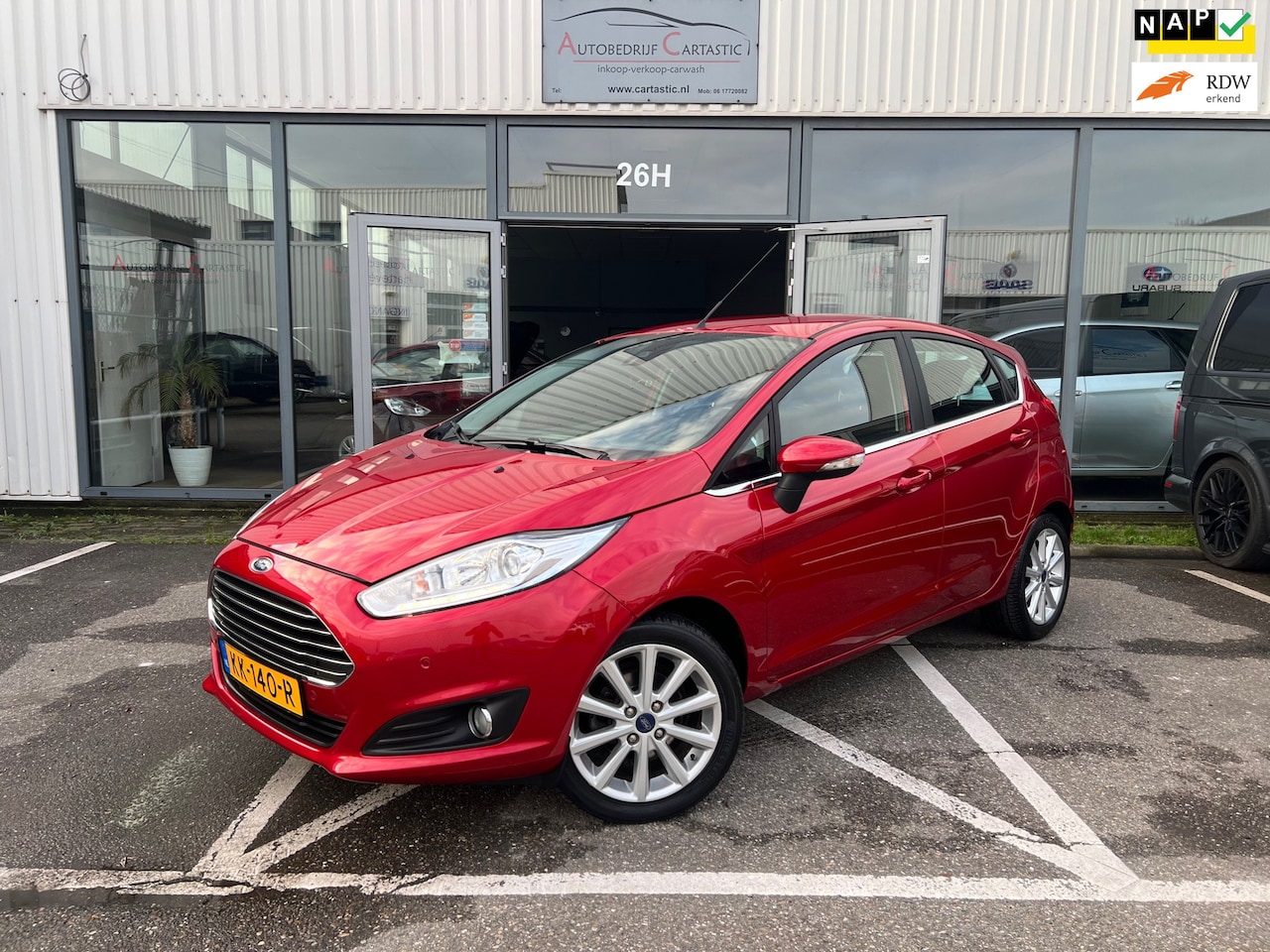 Ford Fiesta - 1.0 EcoBoost Titanium AUTOM | DISTRIBUTIE | 1e EIGENAAR | NAVI | PDC | CLIMA | CRUISE | DE - AutoWereld.nl