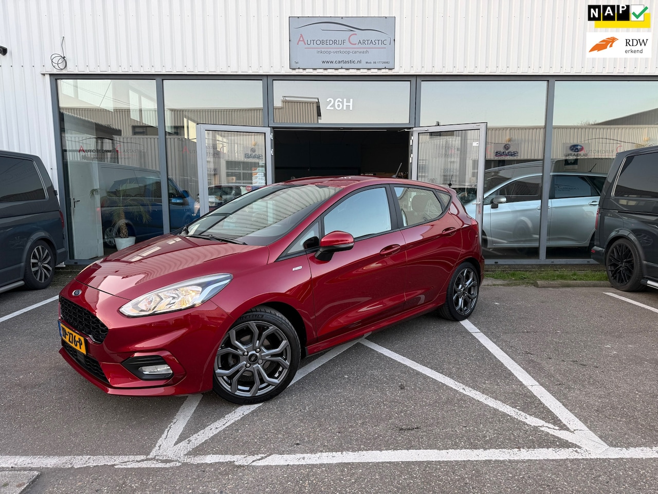 Ford Fiesta - 1.0 EcoBoost ST-Line KEYLESS | B&O | NAVI | PDC | CRUISE CONTROL | AIRCO | DEALER ONDERHOU - AutoWereld.nl