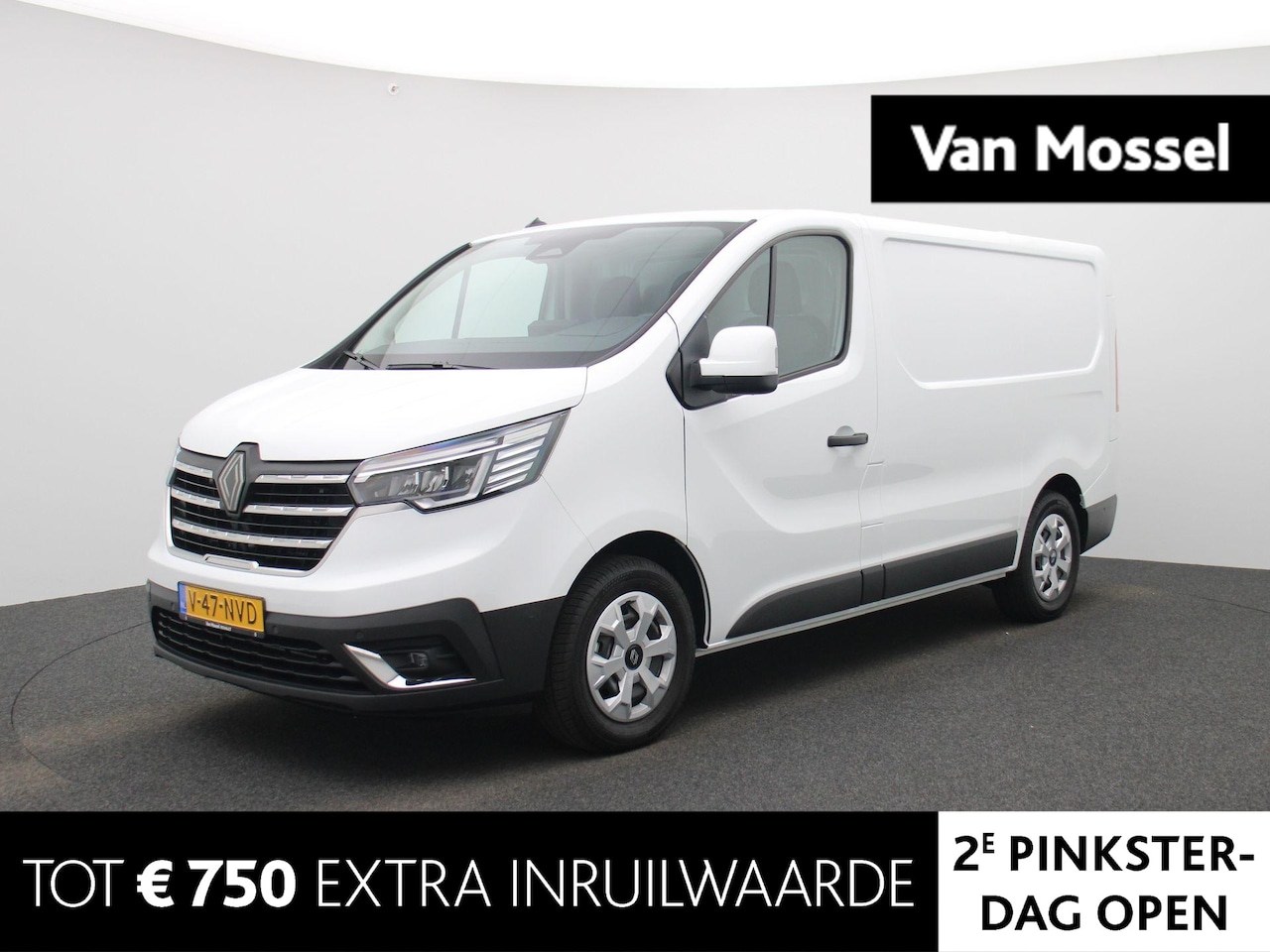 Renault Trafic E-Tech - T29 L1H1 Advance 52 kWh | Lat-om-lat + Laadvloer | Camera | Trekhaak | LED Pure Vision | F - AutoWereld.nl