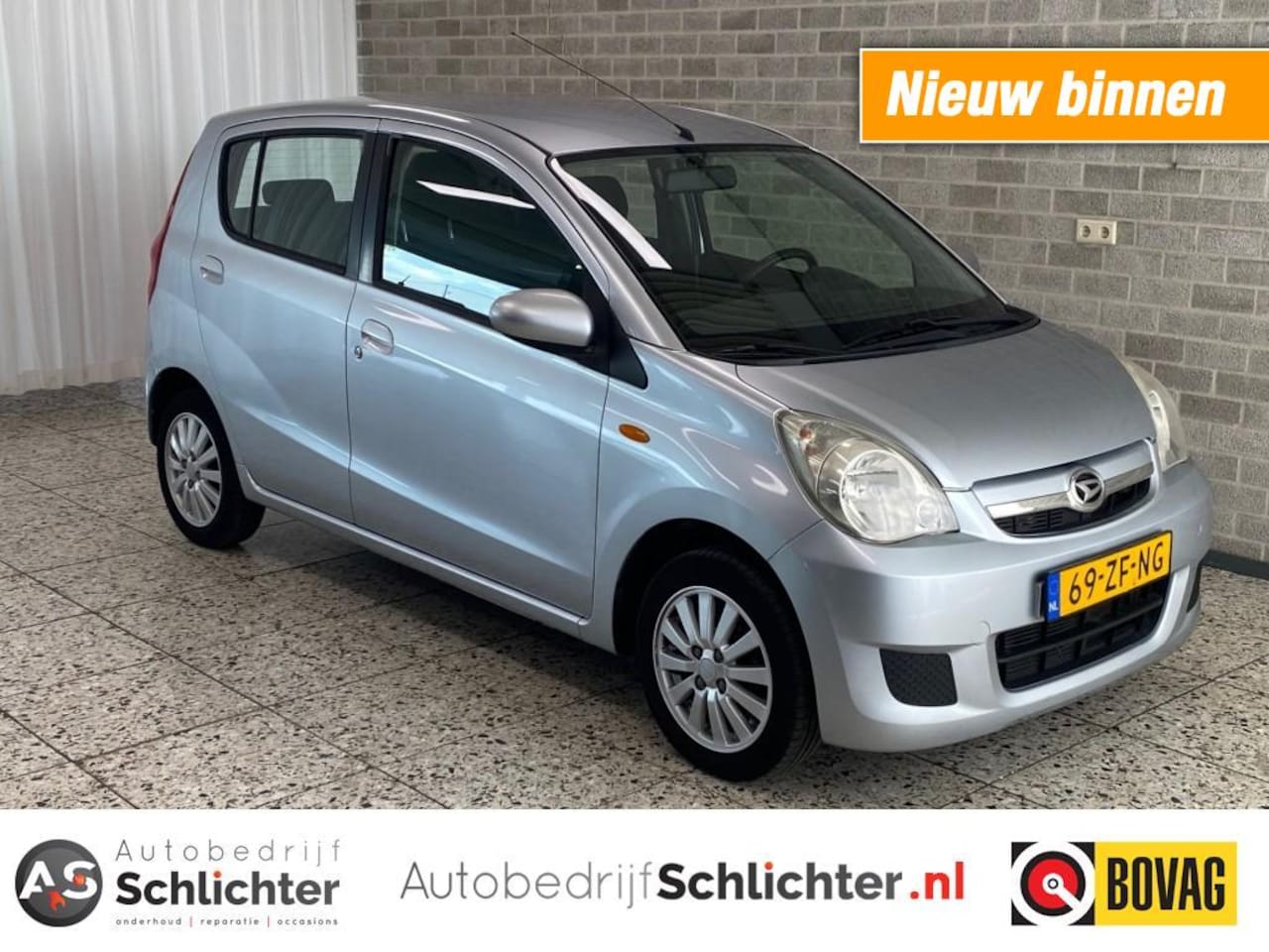 Daihatsu Cuore - 1.0 Premium Automaat Airco/LM-Velgen/EL-Ramen/Versch. bank - AutoWereld.nl