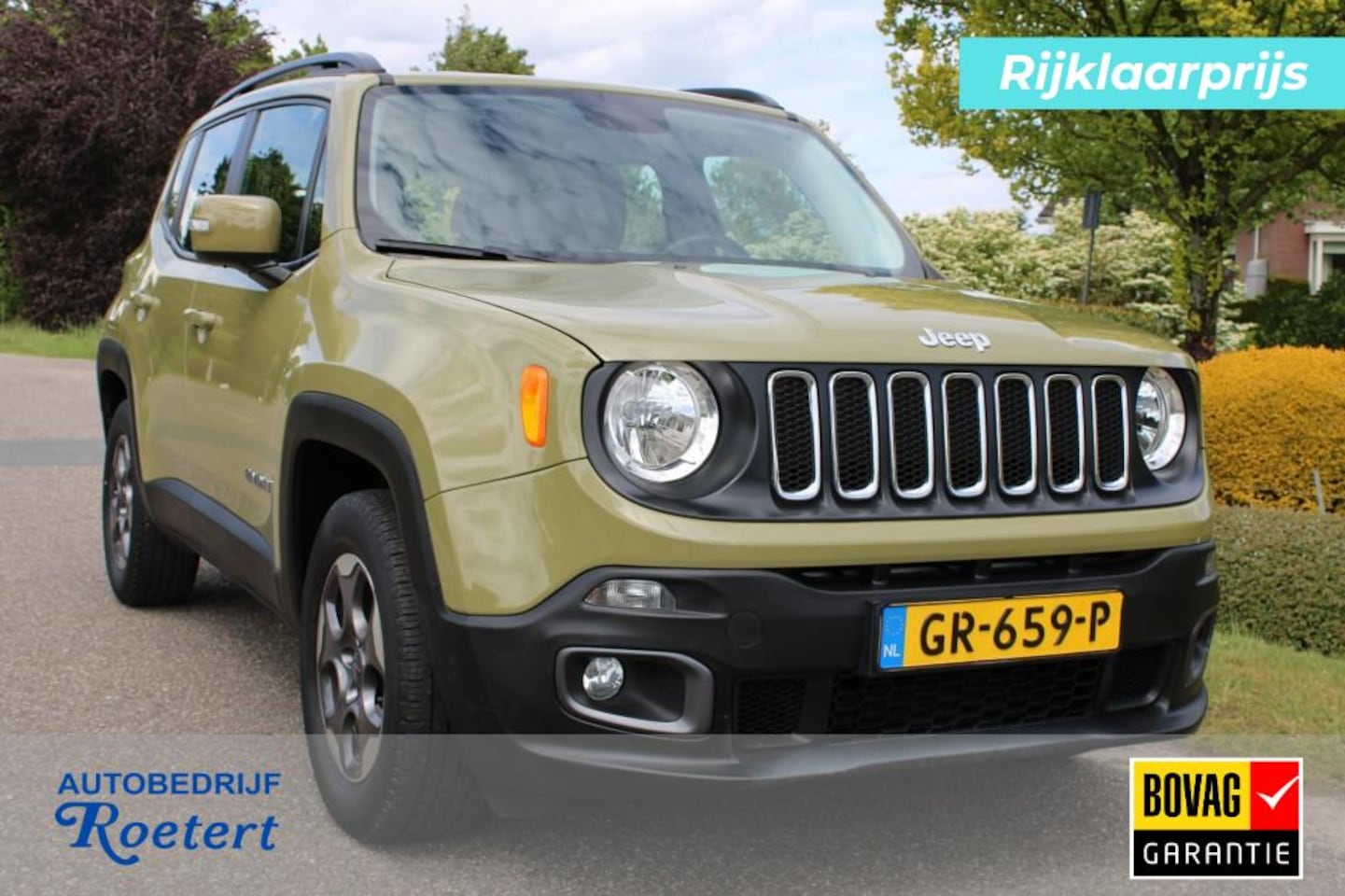 Jeep Renegade - 1.4 MultiAir 140pk Longitude Airco/Cruise/PDC/Trekhaak - AutoWereld.nl