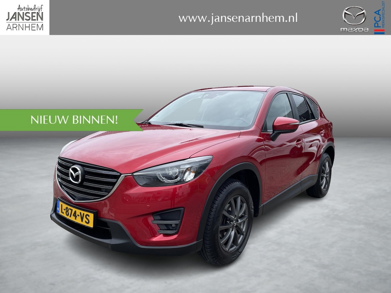 Mazda CX-5 - 2.0 SkyActiv-G 165 Skylease 2WD 2.0 SkyActiv-G 165 Skylease+ 2WD , Trekhaak, Navi, Clima, Cruise, All Season, Stoelverwarm - AutoWereld.nl