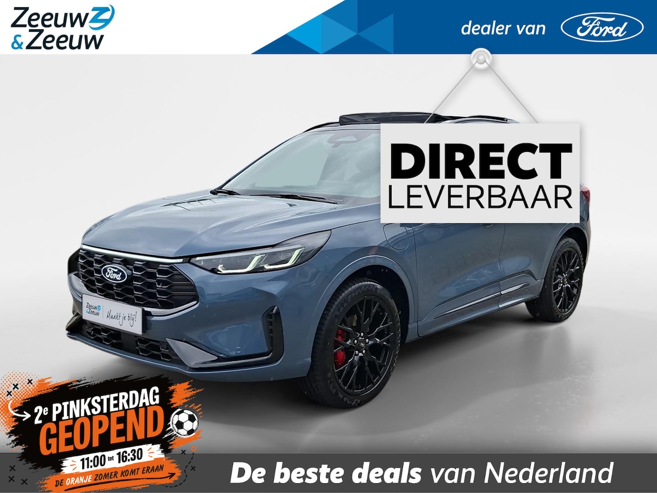 Ford Kuga - 2.5 PHEV BlueCruise Edition | Direct leverbaar | €5.000.- korting | 0,99% rente | Kantel / - AutoWereld.nl