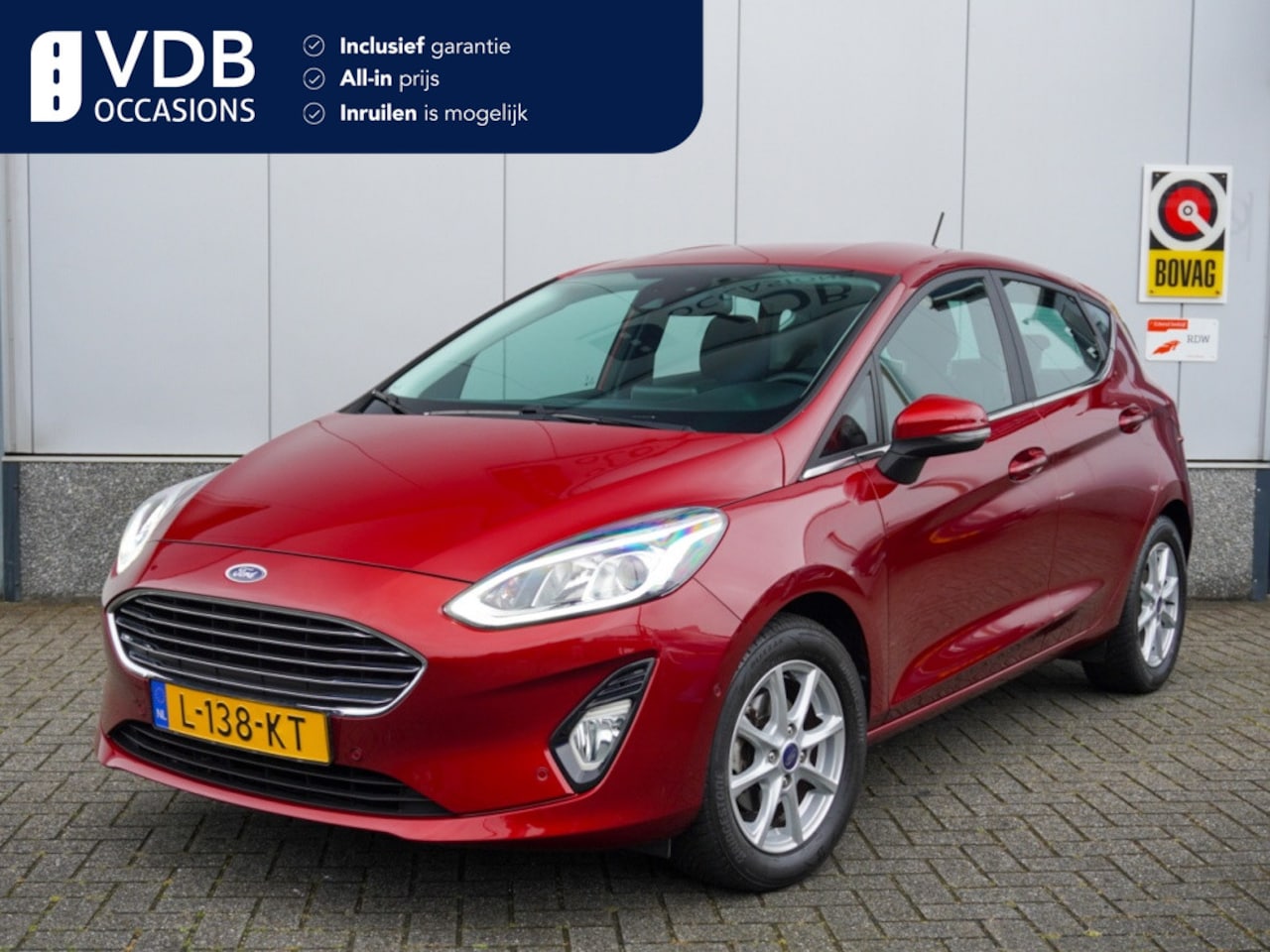 Ford Fiesta - 1.0 EcoB. Titanium X Stuur&Stoel verwarm. | Keyless | B&O | CarP - AutoWereld.nl