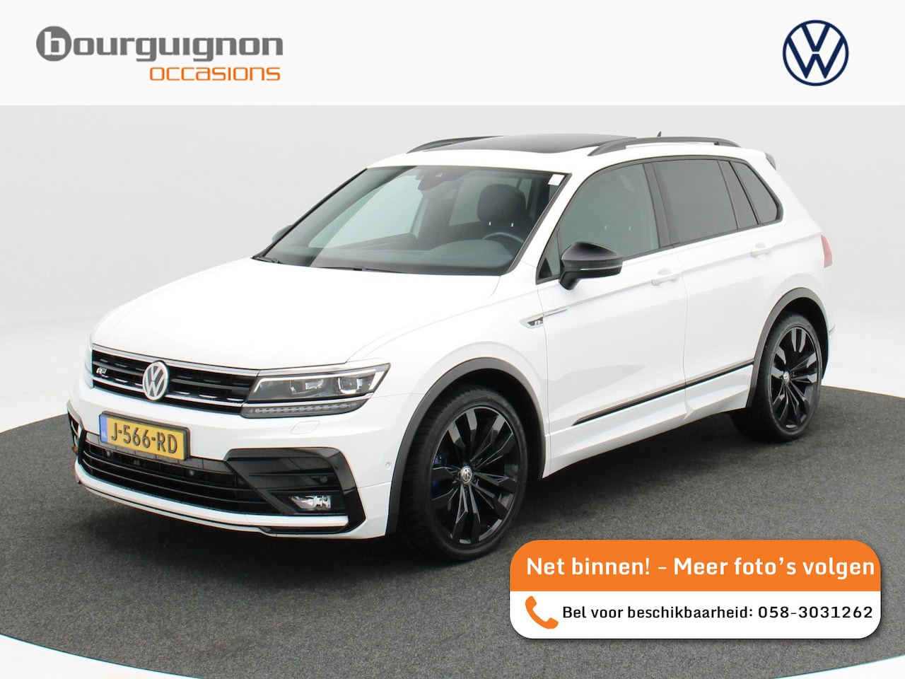 Volkswagen Tiguan - 1.5 TSi 150 Pk Automaat Highline Business R-Line | Black Style | Trekhaak | Stoelverwarmin - AutoWereld.nl