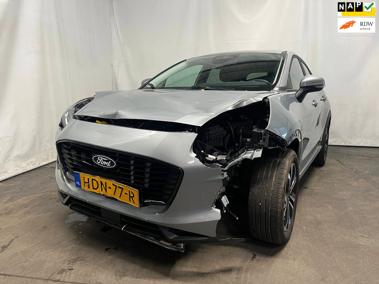 Ford Puma - 1.0 EcoBoost Hybrid Titanium SCHADEAUTO!! - AutoWereld.nl