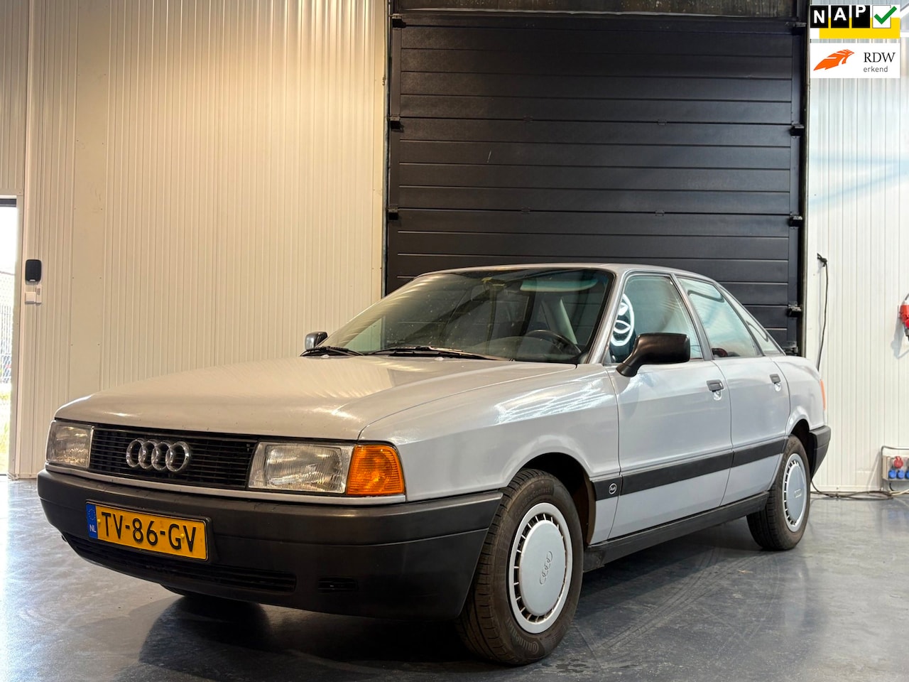 Audi 80 - 1.8-orgineel NL- APK tm 07-12-2027 - AutoWereld.nl