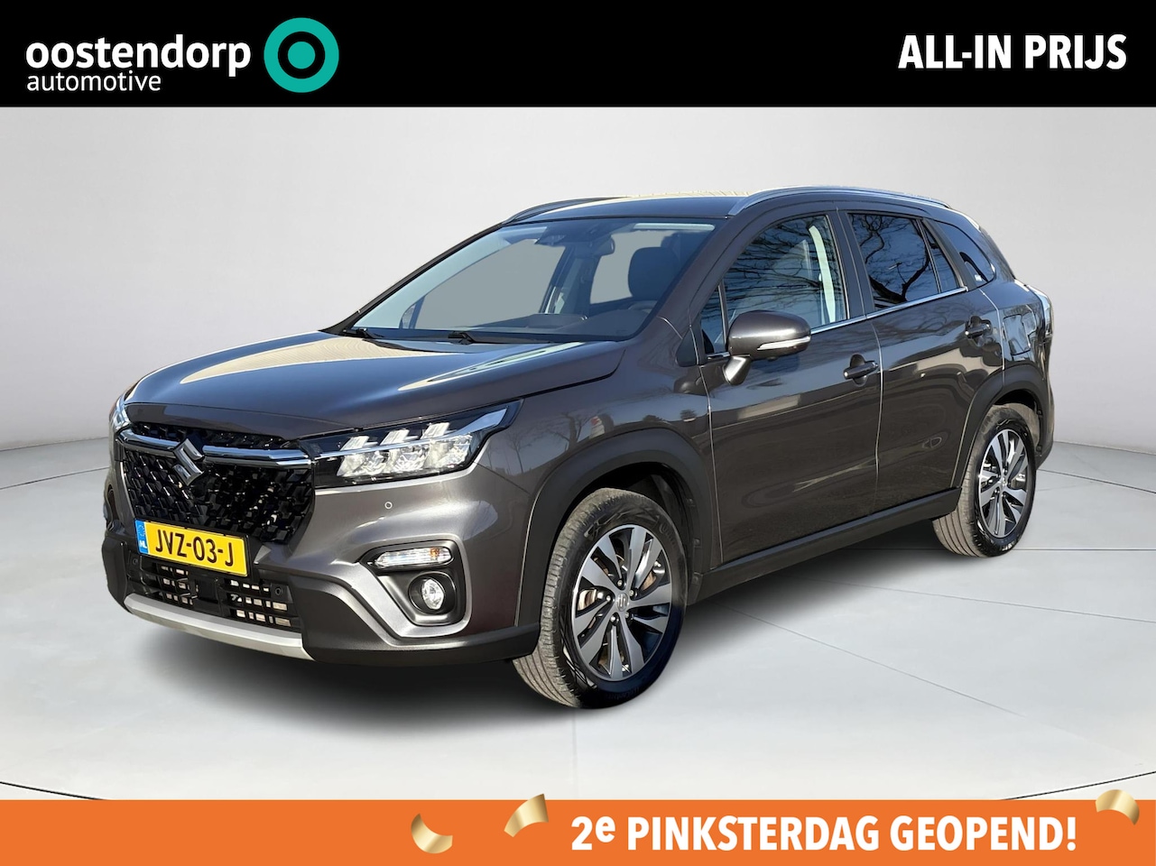 Suzuki S-Cross - 1.4 Boosterjet Style Smart Hybrid **DODEHOEK DETECTIE/ STOELVERWARMING/ 360 CAMERA** - AutoWereld.nl
