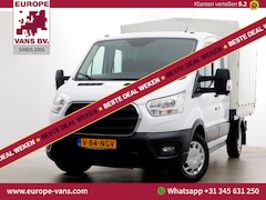Ford Transit - 2.0 TDCI 130pk L2H1 Trend D.C. Open Laadbak met huif 05-2020