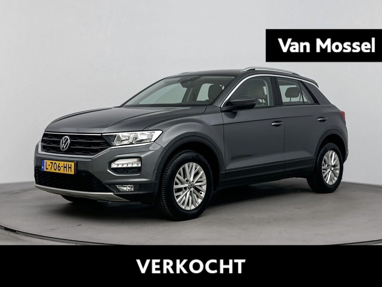 Volkswagen T-Roc - 1.5 TSI Style Business 150 PK | Leder | Navigatie | 16 Inch Velgen | Airco | Cruise contro - AutoWereld.nl