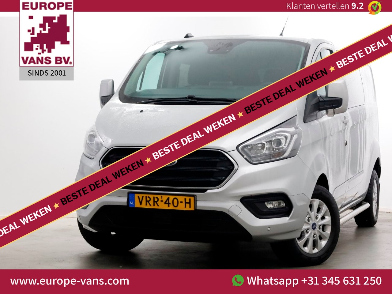 Ford Transit Custom - 2.0 TDCI 130pk L2H1 Limited D.C. Airco/Navi/LED 09-2022 - AutoWereld.nl