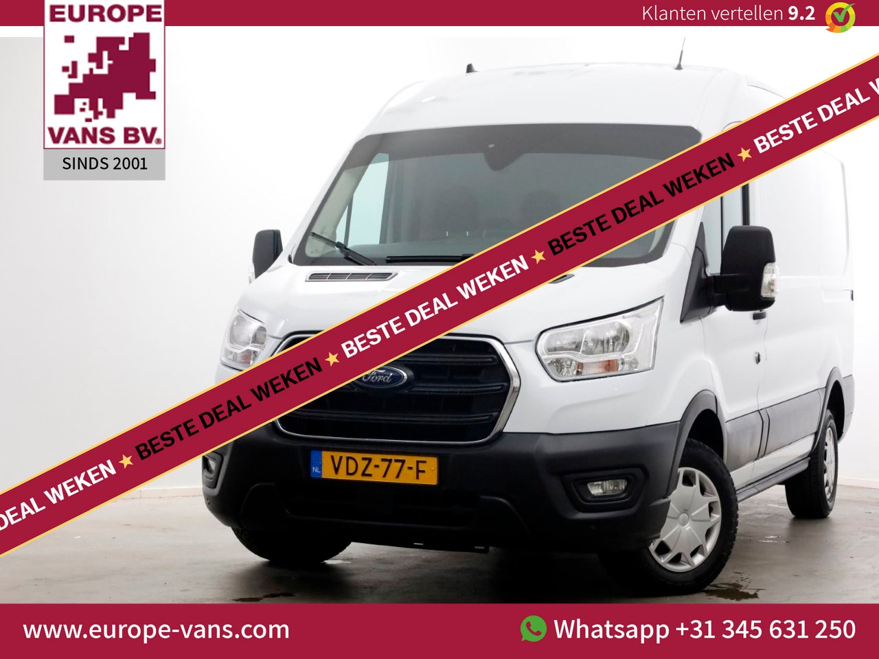 Ford Transit - 2.0 TDCI L2H2 Trend Airco/Navi/Camera 01-2020 - AutoWereld.nl