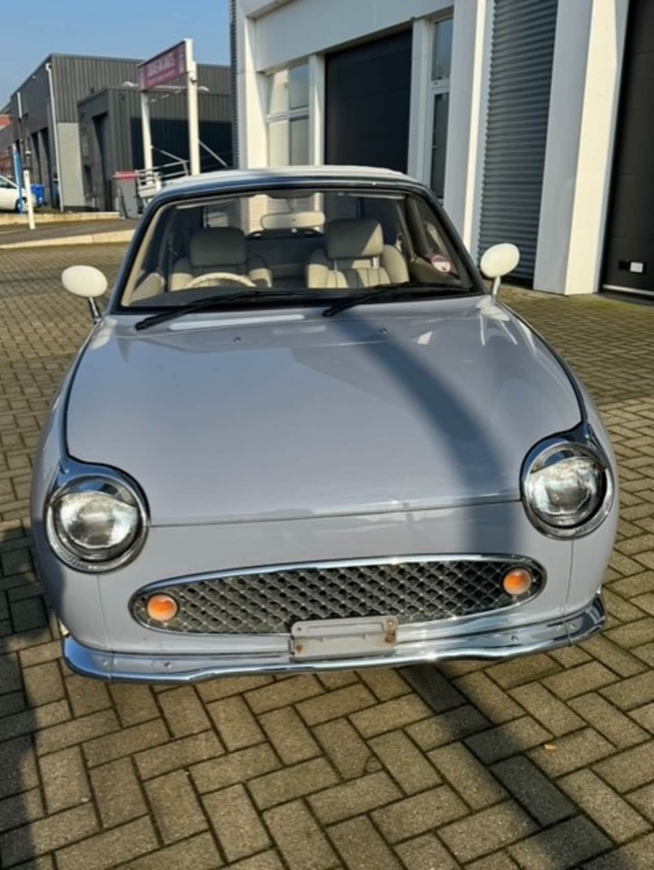 Nissan Figaro - 378, Lapisgrijs Barnfind, automaat, airco, turbo - AutoWereld.nl