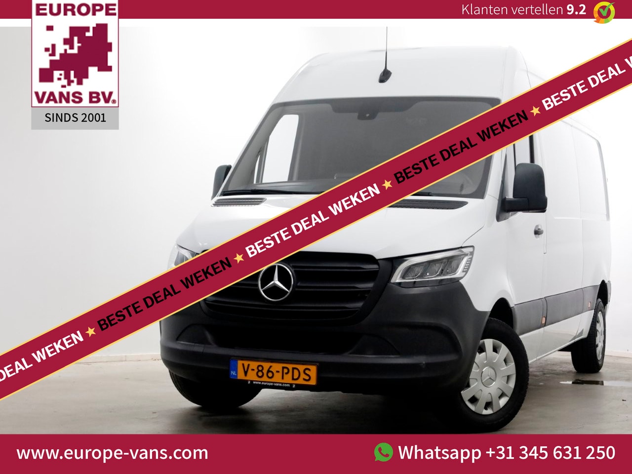 Mercedes-Benz Sprinter - 315 CDI 150pk RWD L2H2 LED/Navi/Camera 03-2022 - AutoWereld.nl