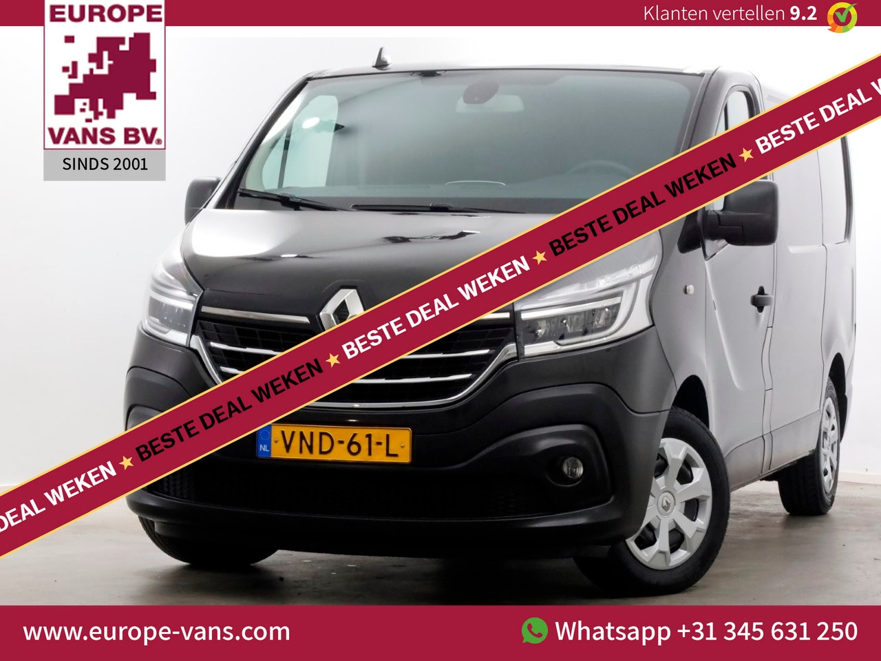 Renault Trafic - 2.0 dCi 120pk L1H1 Comfort Navi/Camera/Inrichting 11-2021 - AutoWereld.nl