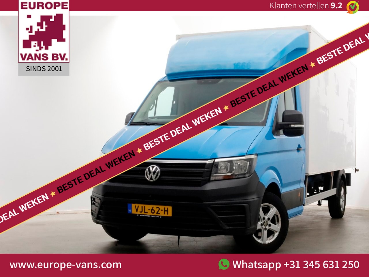 Volkswagen Crafter - 35 2.0 TDI E6 Bakwagen met achterdeuren 2-Persoons 03-2021 - AutoWereld.nl