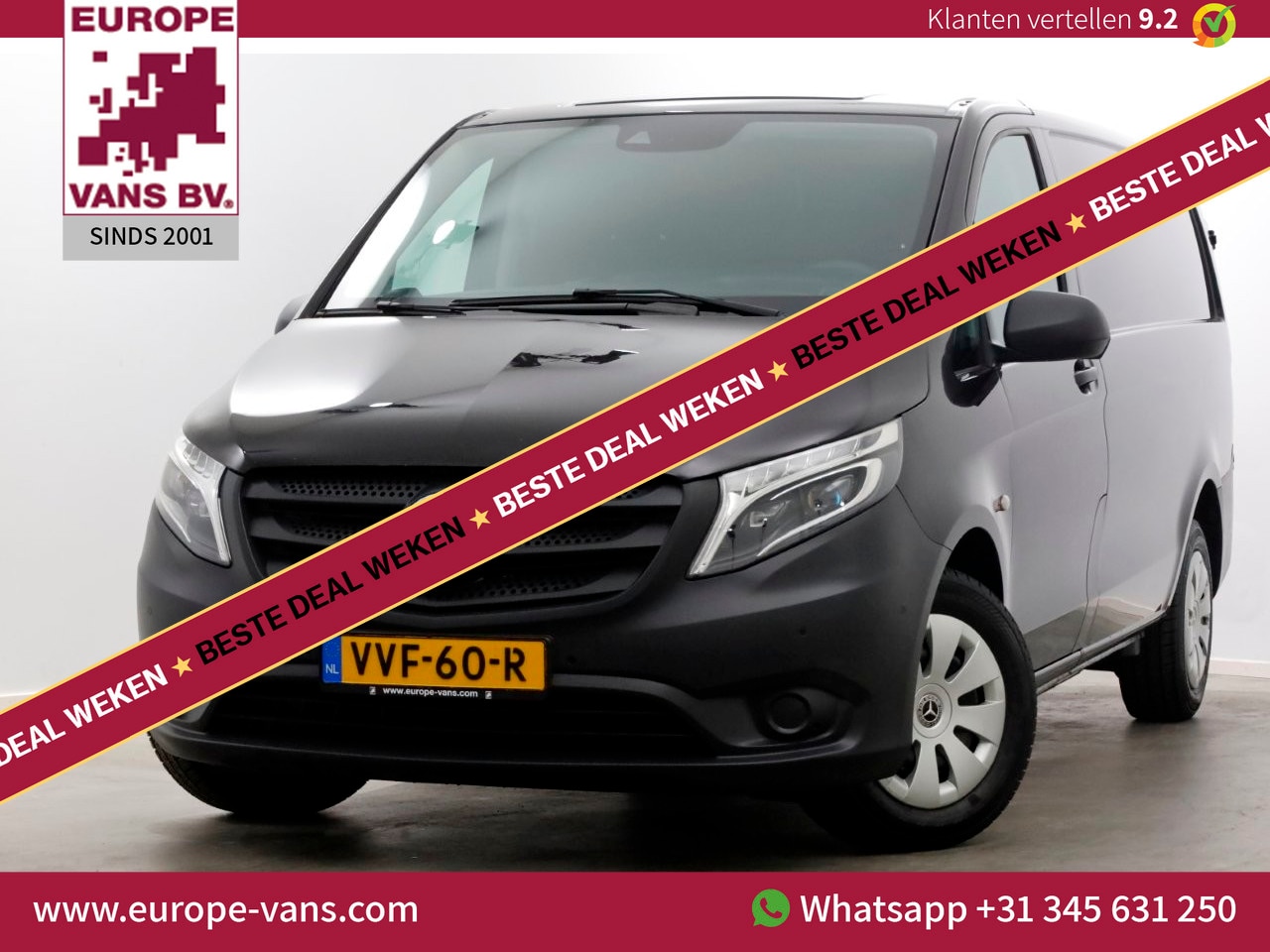 Mercedes-Benz Vito - 116 CDI 163pk RWD 9G Automaat Lang LED/Navi/Camera 04-2023 - AutoWereld.nl