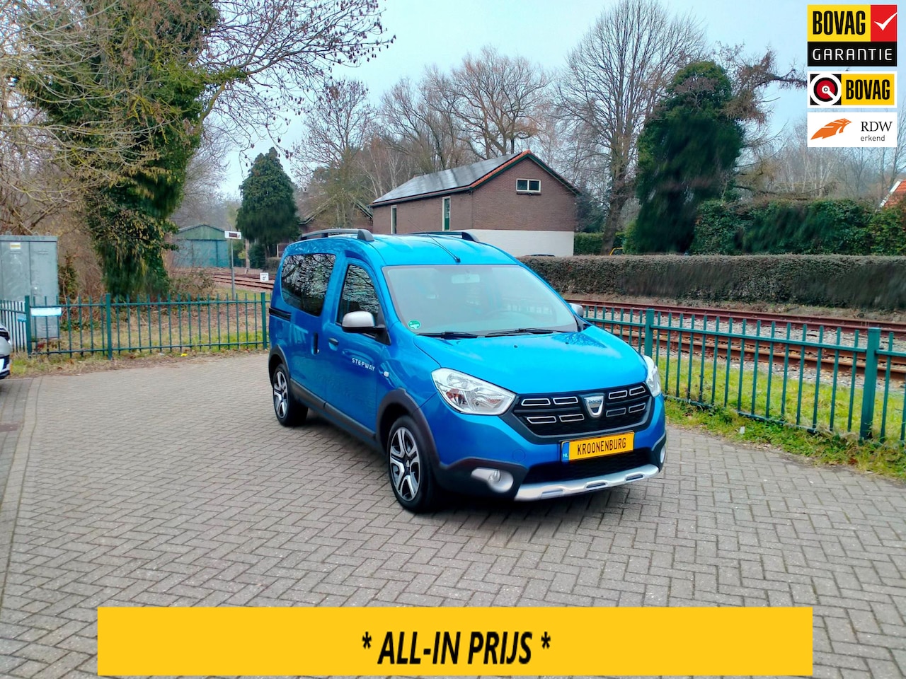 Dacia Dokker - 1.2 TCe S&S Série Limitée Stepway airco cruise ALLINPRIJS - AutoWereld.nl