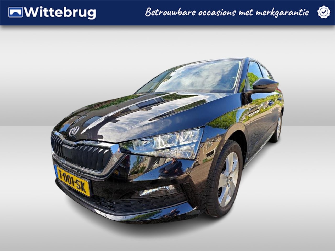 Skoda Scala - 1.0 TSI 110pk Ambition / Navigatie by APP / LM 16 inch / Parkeersensoren A / LED - AutoWereld.nl
