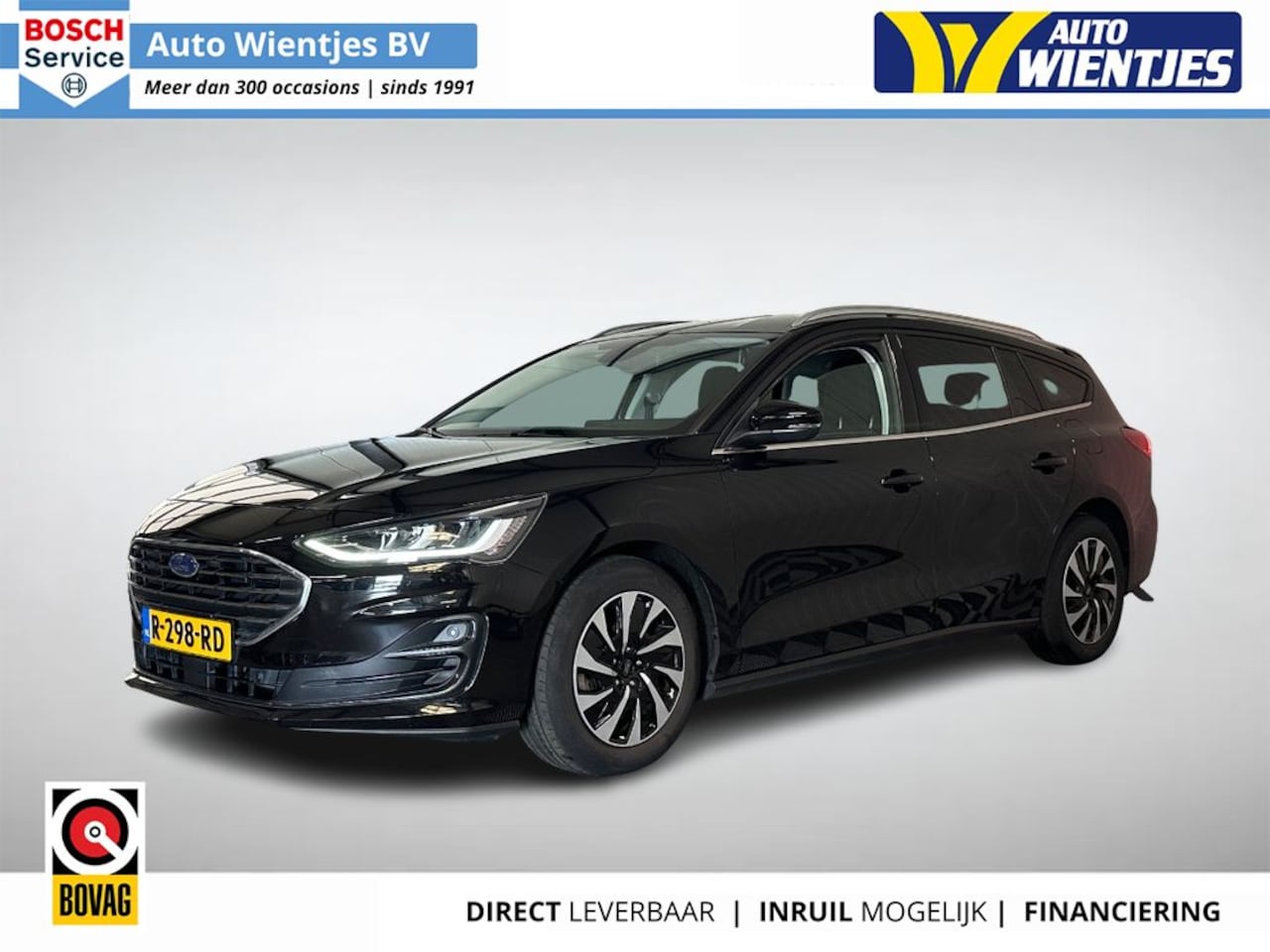 Ford Focus Wagon - 1.0 EcoBoost Hybrid | Titanium X | Navi | Camera | Trekhaak - AutoWereld.nl