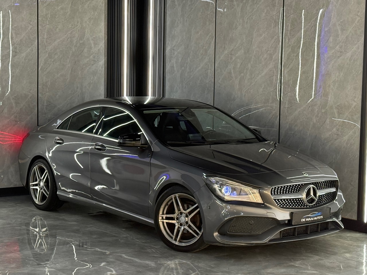 Mercedes-Benz CLA-Klasse - 180 BlueEFF. Lease Edition | Half Leer | AMG diffuser | Park Sensor | NAP - AutoWereld.nl