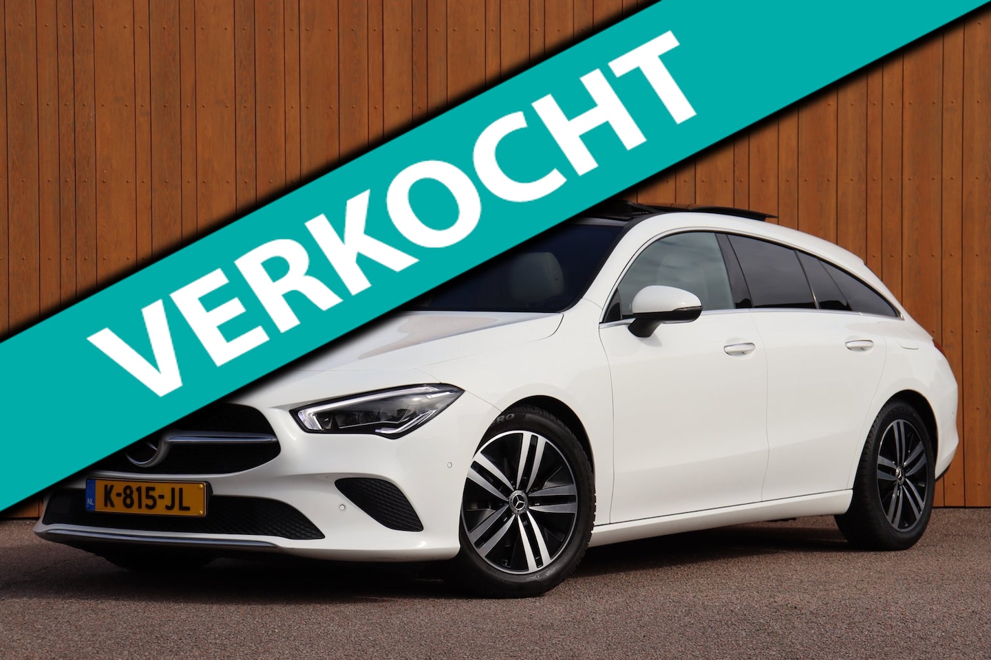 Mercedes-Benz CLA-klasse Shooting Brake - 180 Bus.Sol. Luxury org.NL leer+el.+mem+verw. el.klep schuifdak camera - AutoWereld.nl
