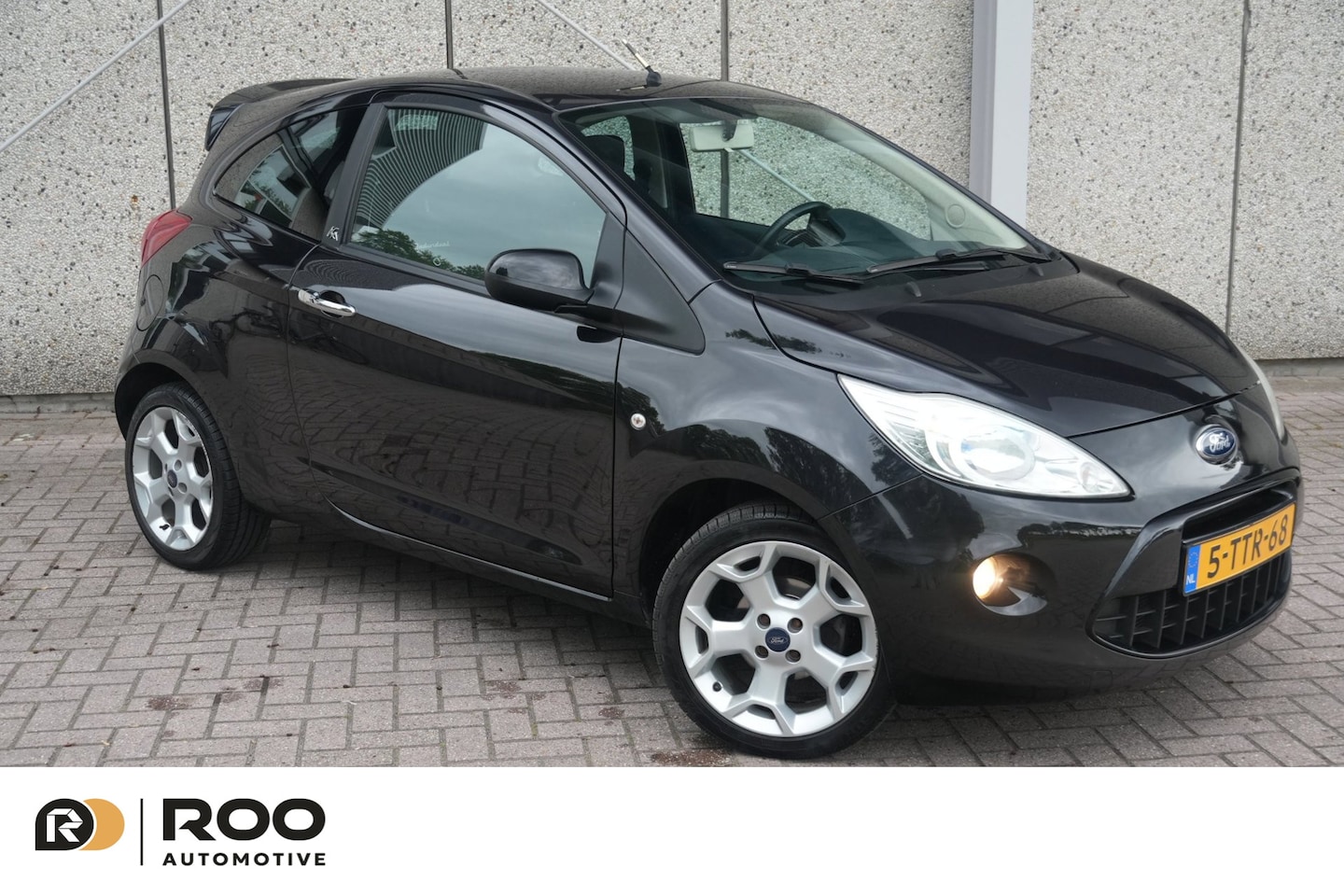 Ford Ka - 1.2 Titanium X Airco-voorruitverwarming-Nieuwe APK-All seasons nieuw-Historie aanwezig - AutoWereld.nl