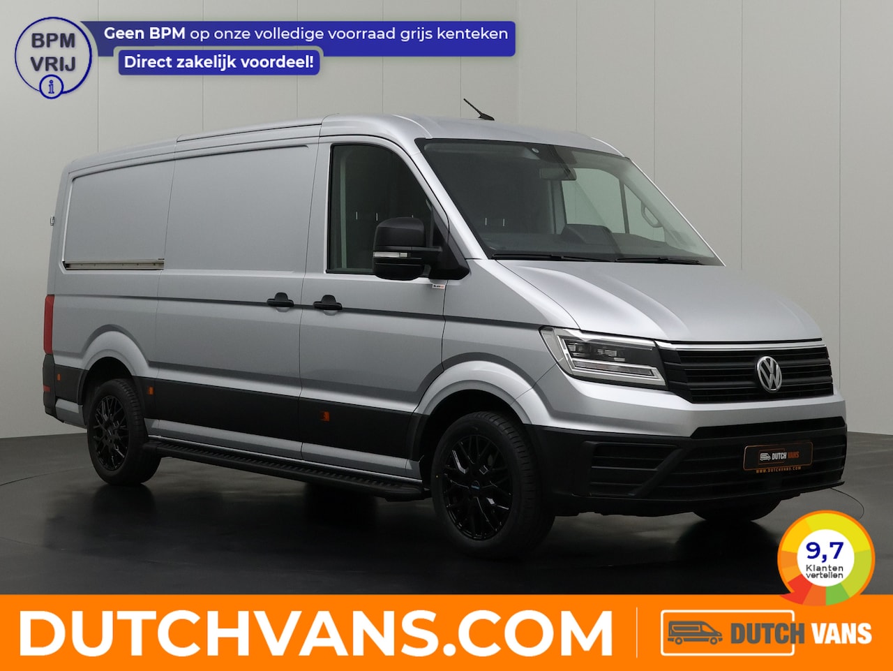 Volkswagen Crafter - 2.0TDi 177PK DSG Automaat Exclusive | Navigatie | Camera | Led | 3-Zits | Trekhaak 3000Kg - AutoWereld.nl