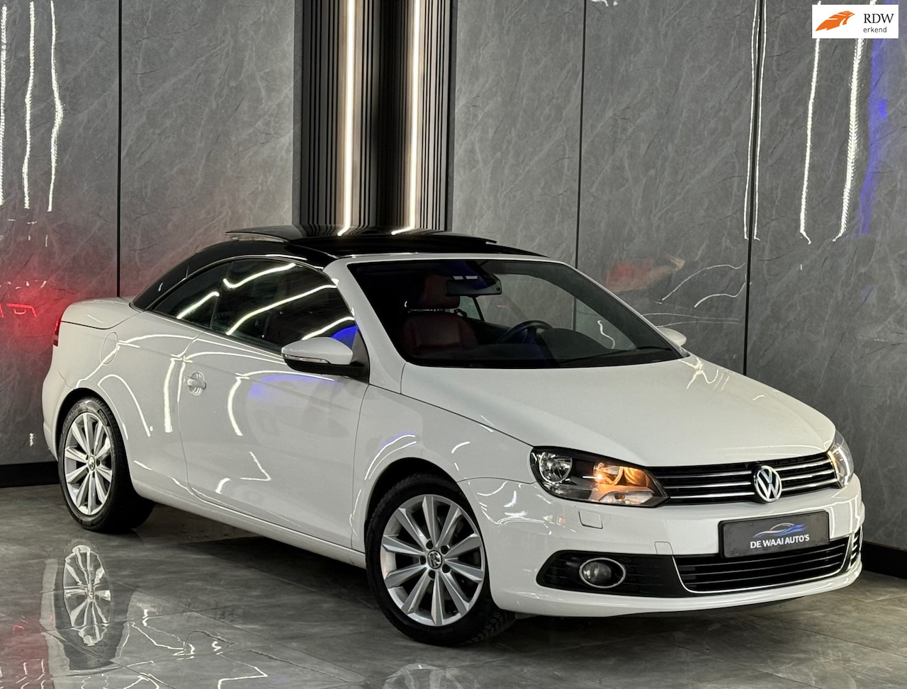 Volkswagen Eos - 1.4 TSI Highline | 2e Eigenaar | elek. Stoelen | Stoelverwarming | CarPlay | Airco | Cruis - AutoWereld.nl