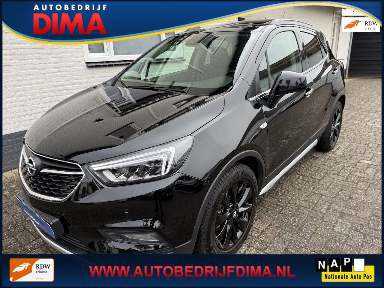 Opel Mokka X - 1.4 Turbo Innovation Automaat/ Leder/ Navi/ Camera/ Schuifdak/ ECC/ Keyless Entry/ Stuur+ - AutoWereld.nl