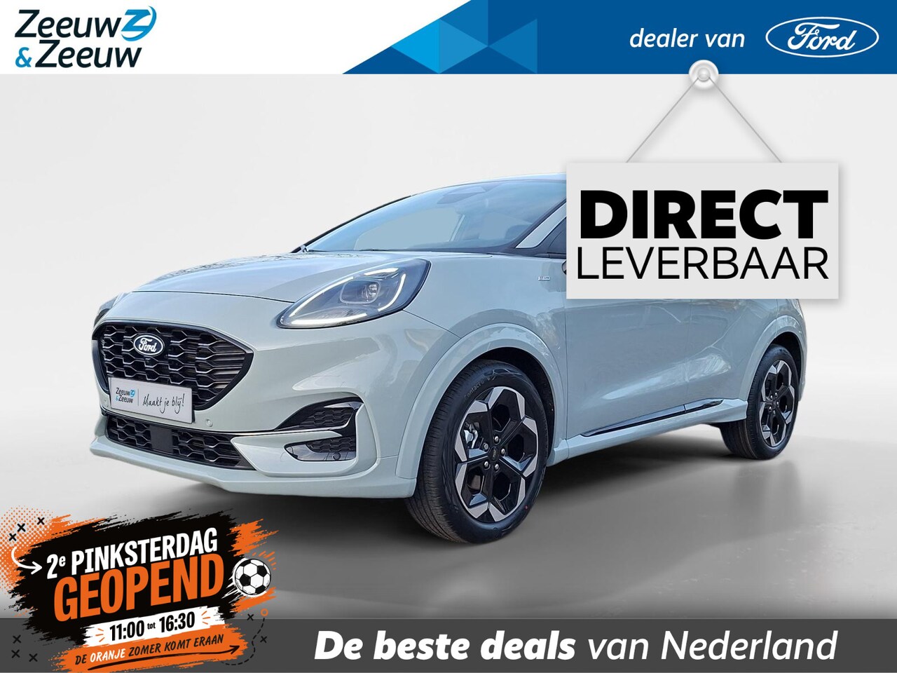 Ford Puma - 1.0 EcoBoost Hybrid ST-Line X | Winterpack | Driver assistancepack | 360Camera | Adaptive - AutoWereld.nl