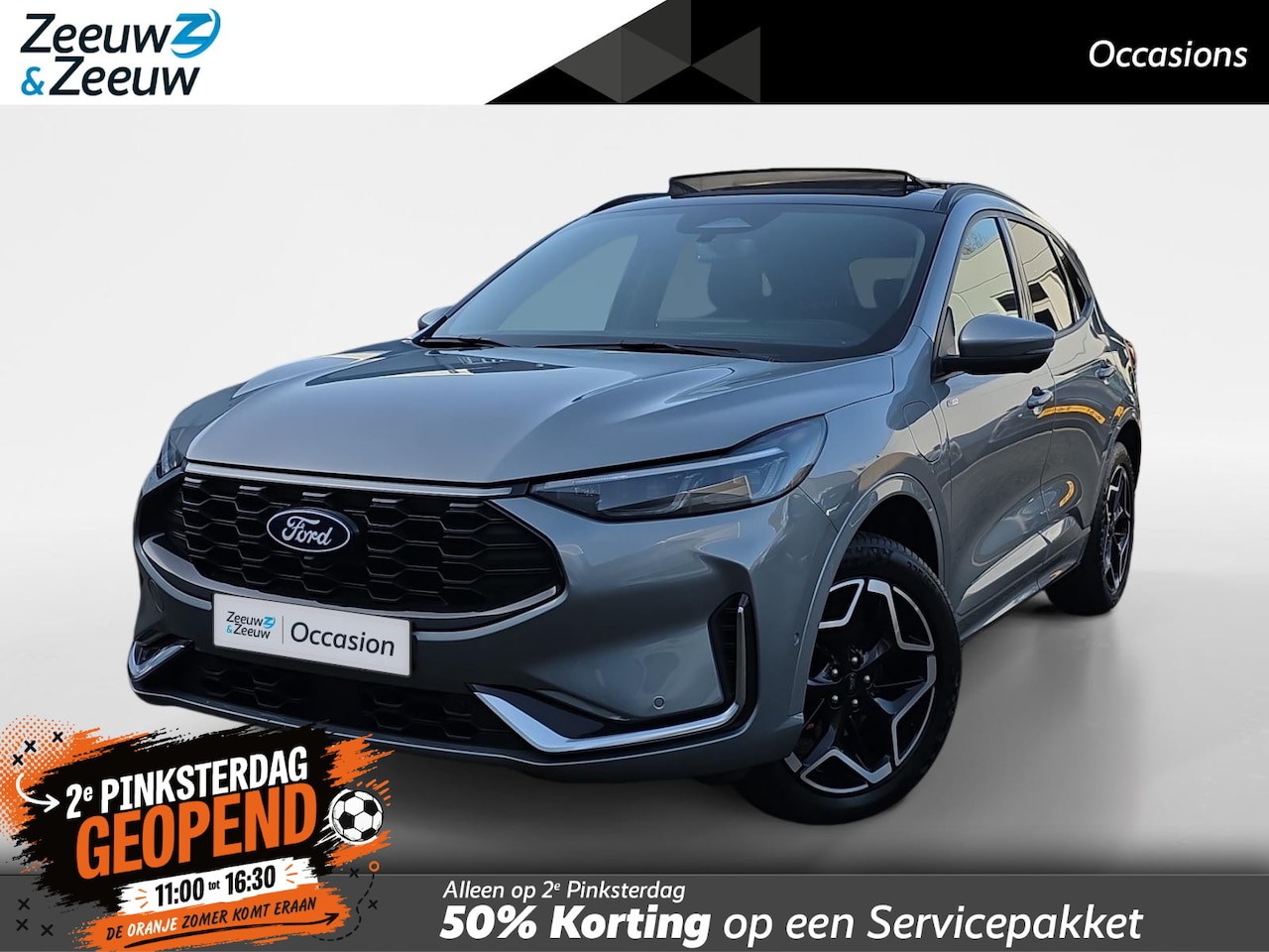 Ford Kuga - 2.5 PHEV ST-Line X 243PK | NL Auto | Panoramadak | Technology Pack | Winter Pack | El. Tre - AutoWereld.nl
