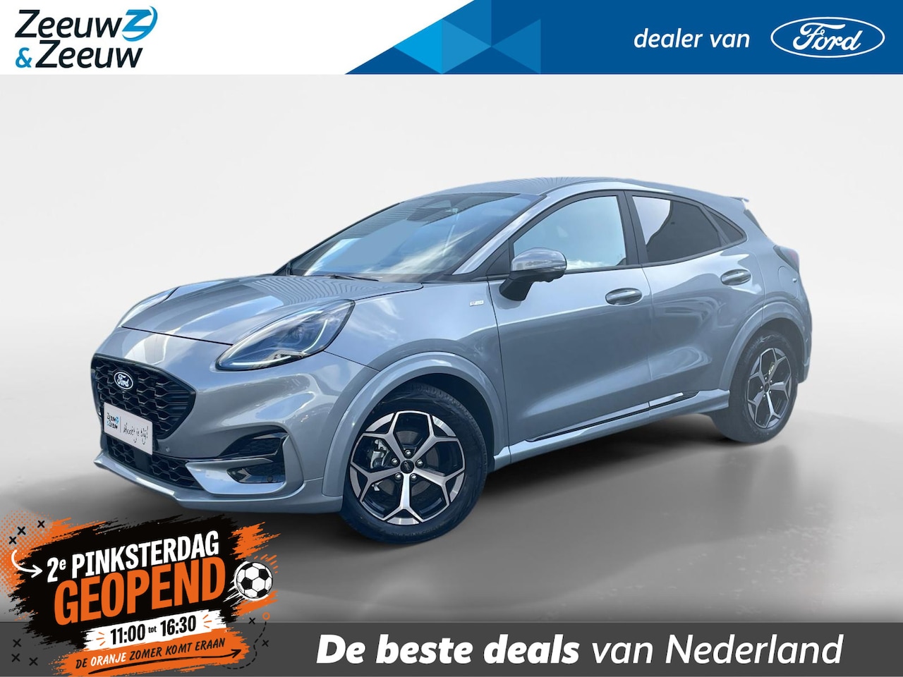 Ford Puma - 1.0 EcoBoost Hybrid ST-Line | €4000,- Korting | 0,99% Ford Options! | Nieuw te bestellen | - AutoWereld.nl