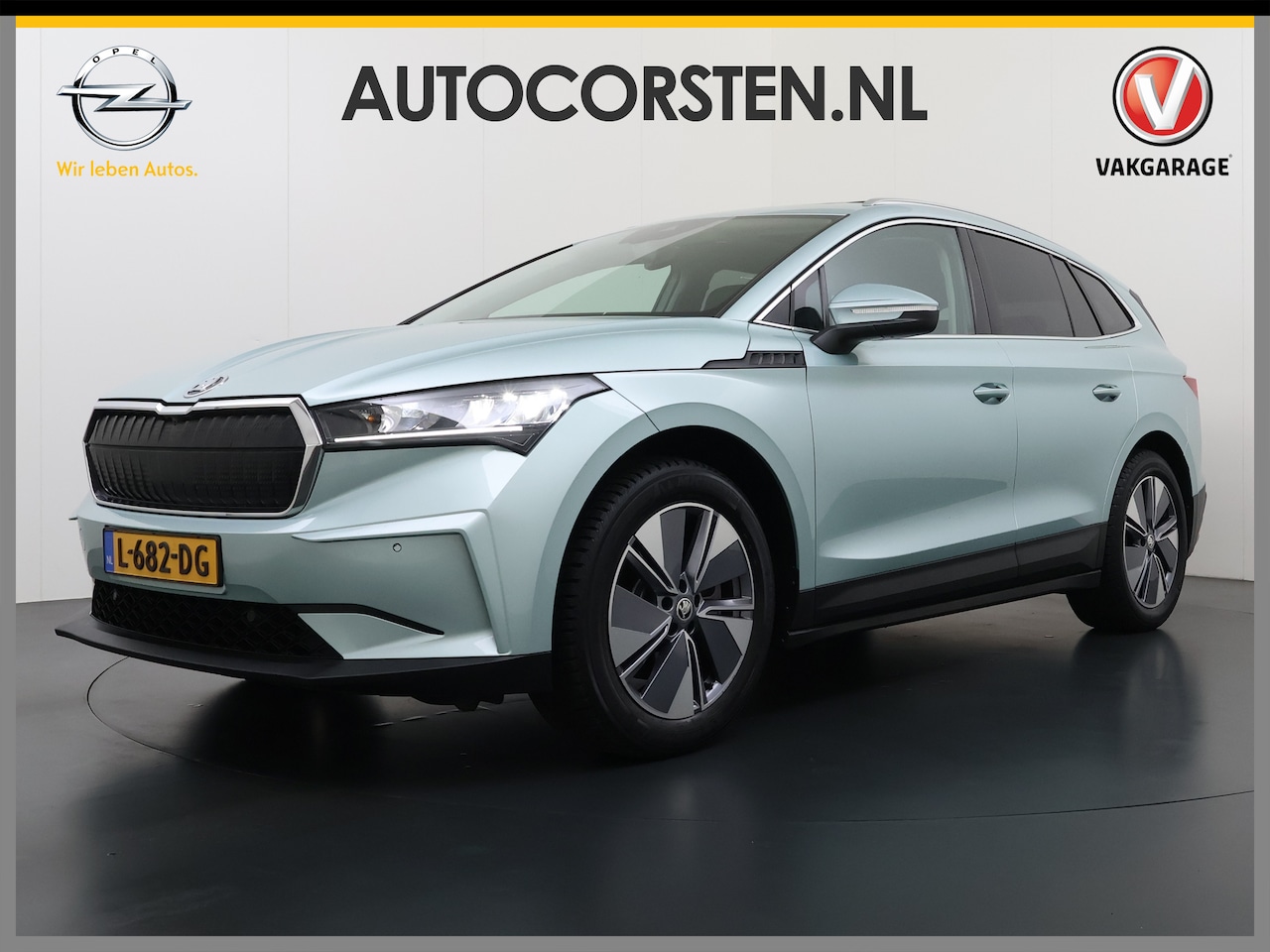 Skoda Enyaq iV - 80 SOH 90% Panoramadak 3-Zone Ecc Adap.Cruise Camera Navi Apple Carplay Android Auto Pdc S - AutoWereld.nl