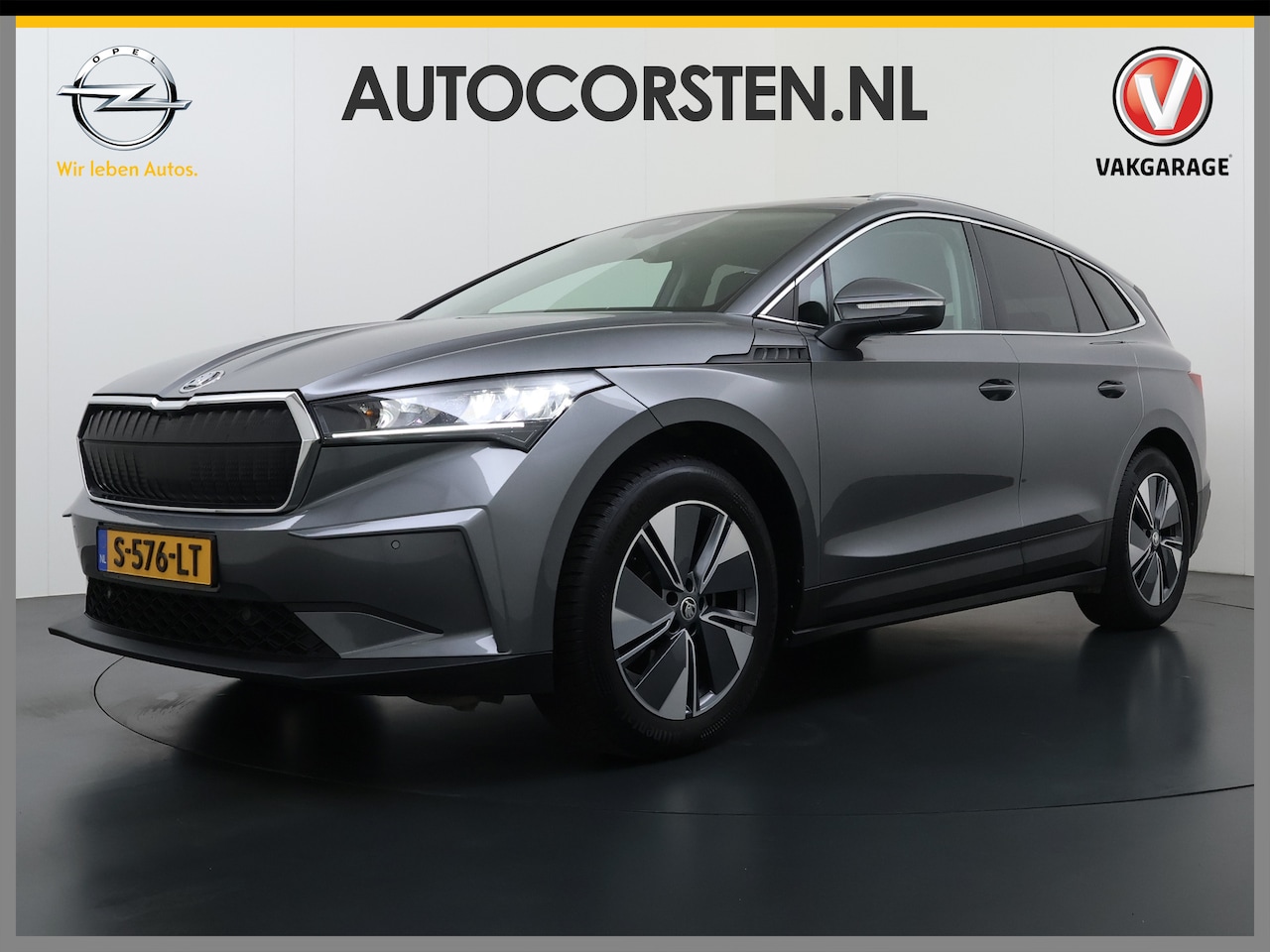 Skoda Enyaq iV - 60 Panoramadak Trekhaak Navi Ecc Camera Apple Carplay Android Auto Cruise Control SOH 89,6 - AutoWereld.nl