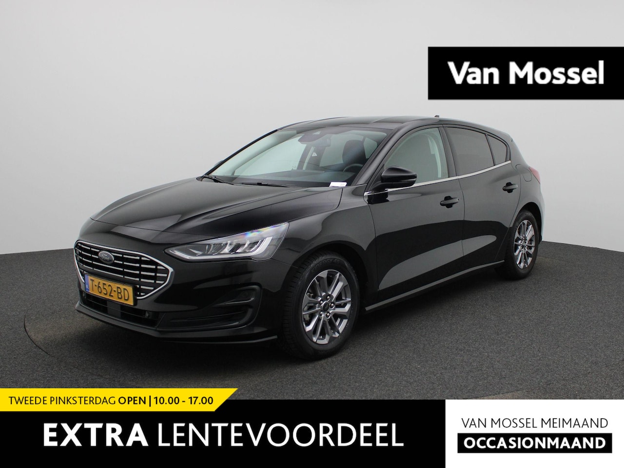 Ford Focus - 1.0 EcoBoost Hybrid Titanium | Apple Carplay/Android Auto | Parkeersensoren | Cruise Contr - AutoWereld.nl