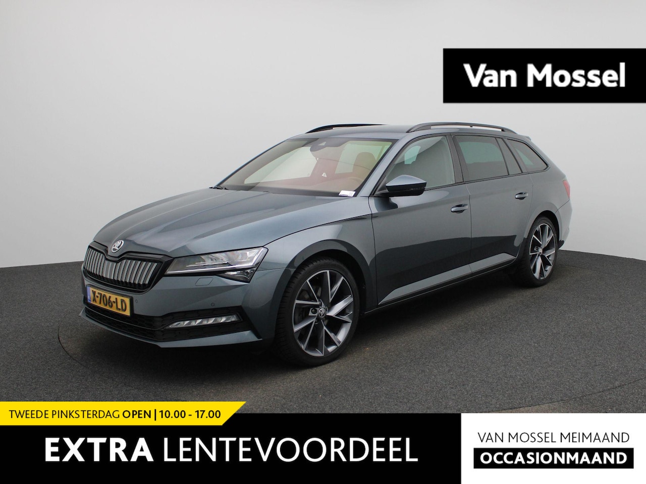 Skoda Superb Combi - 1.4 TSI iV Sportline Business | Automaat | Apple Carplay/Android Auto | Stoelverwarming Vo - AutoWereld.nl