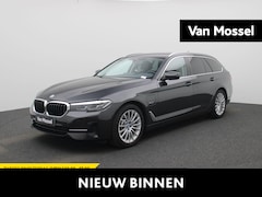 BMW 5-serie Touring - 520e 150kW | ACHTERUITRIJCAMERA | LEDER INTERIEUR | NAVIGATIE GROOT | MEMORY SEAT | TREKHA