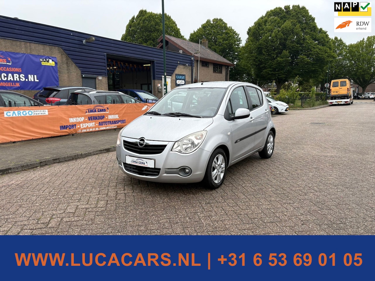 Opel Agila - 1.2 Edition 2X SLEUTEL + BOEKJES! - AutoWereld.nl