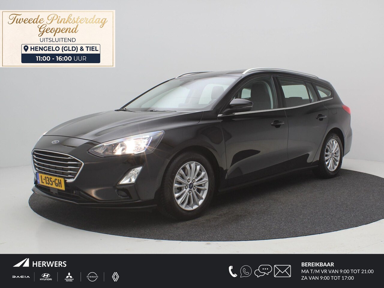 Ford Focus Wagon - 1.0 EcoBoost 125PK Titanium Business / Apple Carplay & Android Auto / cruise control / nav - AutoWereld.nl