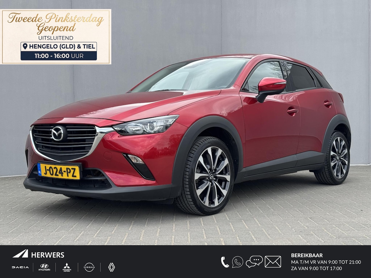 Mazda CX-3 - 2.0 SkyActiv-G 121 Sportive / All season banden / Stoelverwarming / 100% onderhouden / cru - AutoWereld.nl