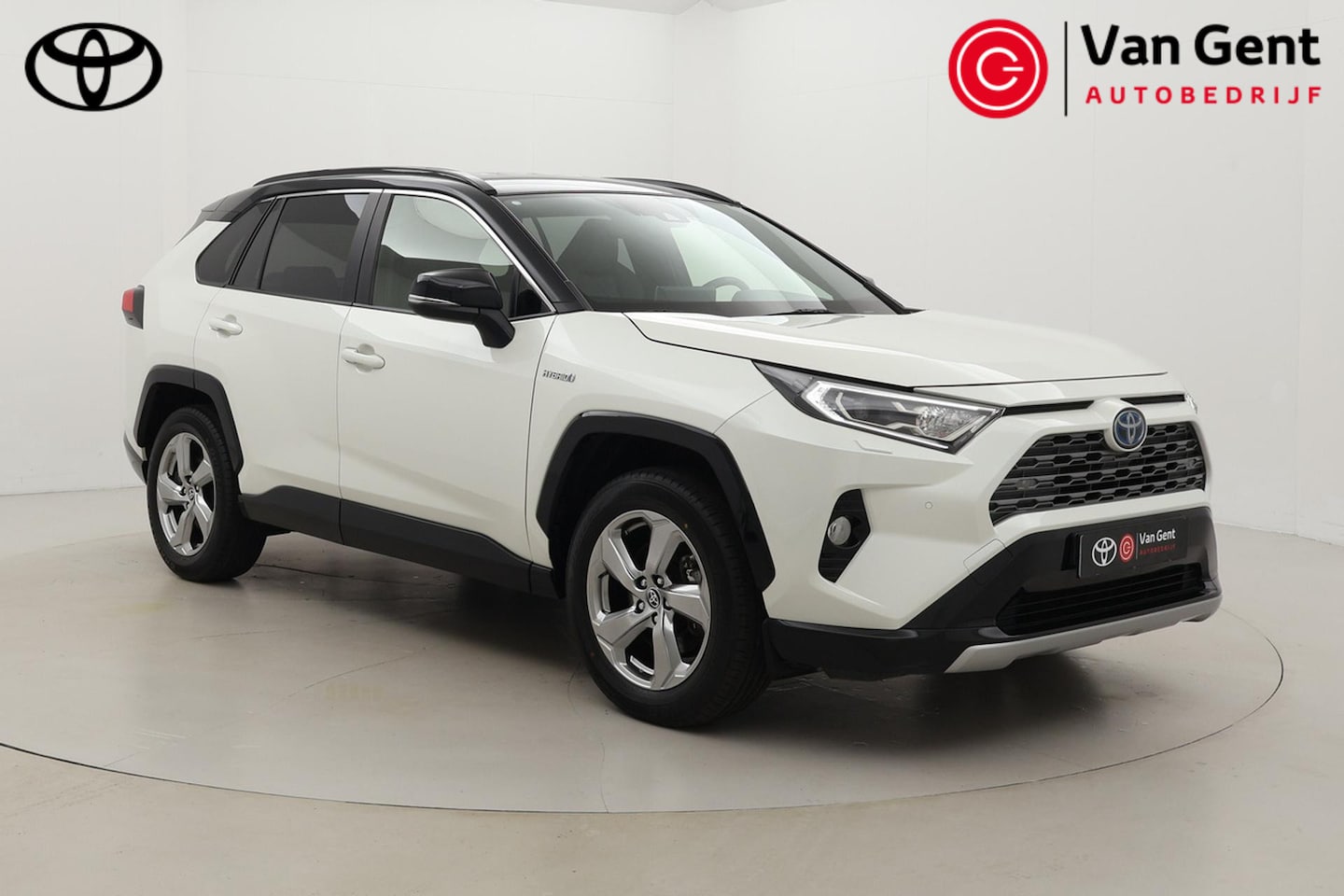 Toyota RAV4 - 2.5 Hybrid Bi-Tone | Trekhaak | Navigatie | Leder | Apple Carplay / Android Auto | Stoel-/ - AutoWereld.nl