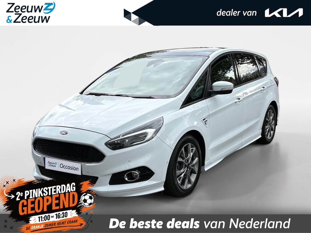 Ford S-Max - 1.5 ST-Line 7p. | Cruise Control | Climate Control | Camera | Navigatie | Stoelverwarming - AutoWereld.nl