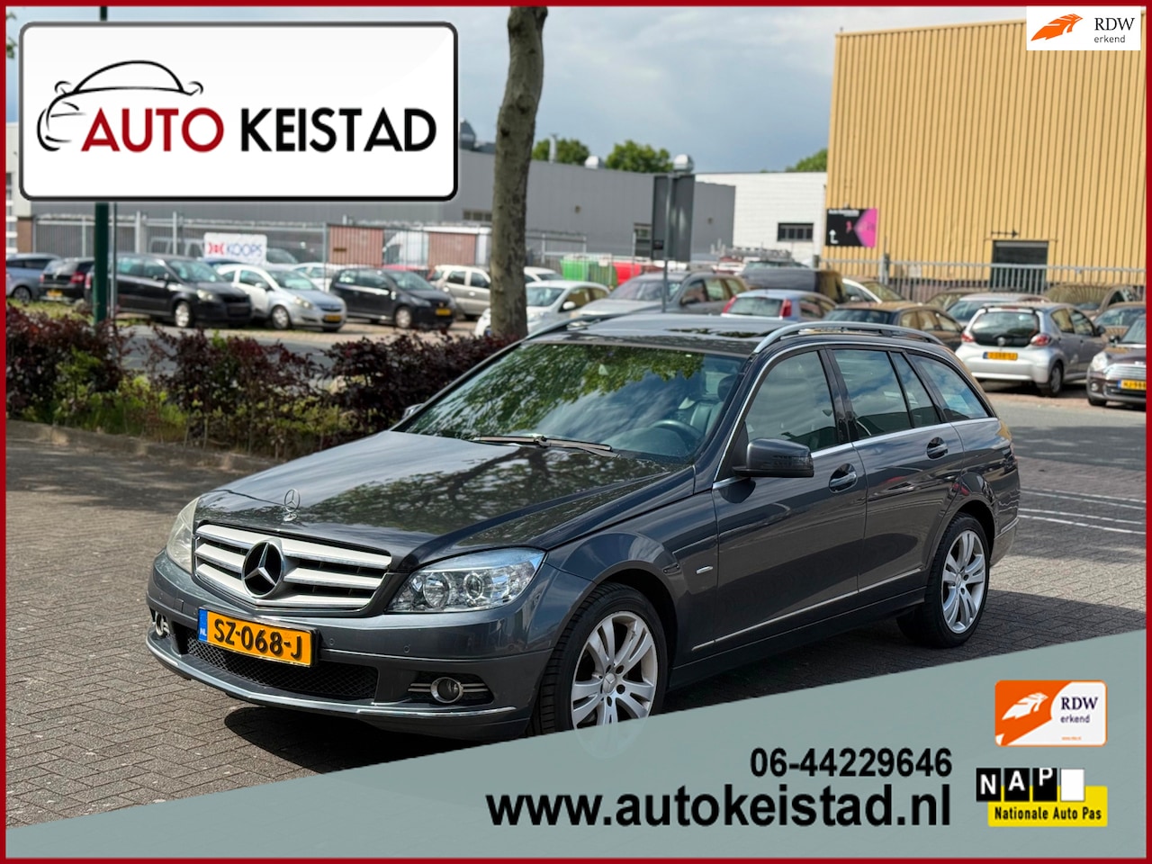 Mercedes-Benz C-klasse Estate - 180 KOMPRESSOR AVANTGARDE, NAVIGATIE/LEDER/SCHUIFDAK! VELE OPTIES! - AutoWereld.nl